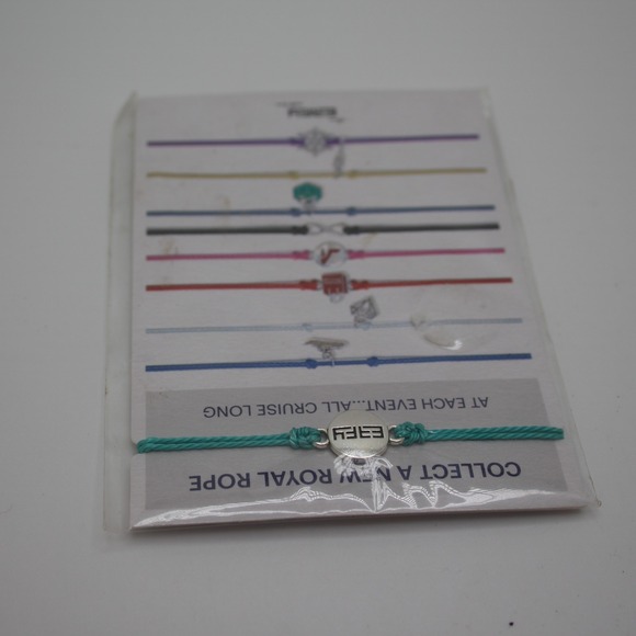 EFY Royal Rope Bracelet, Aqua Cord Bracelet,‎ Collect New Royal Rope - Picture 4 of 4